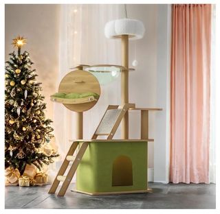 Albero gatti torre casetta tira graffi tiragraffi