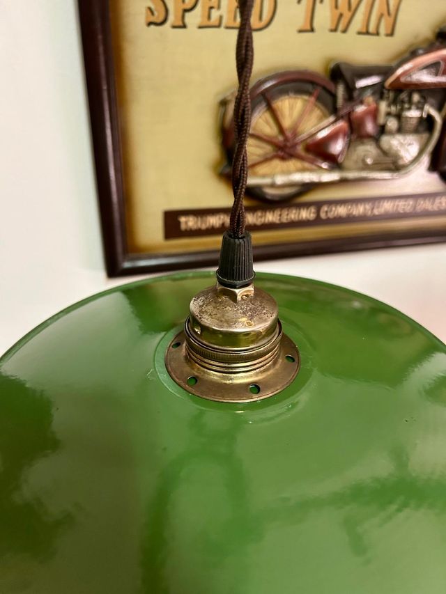 Lampade a sospensione vintage in metallo