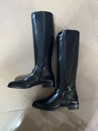 Stivali ecopelle neri