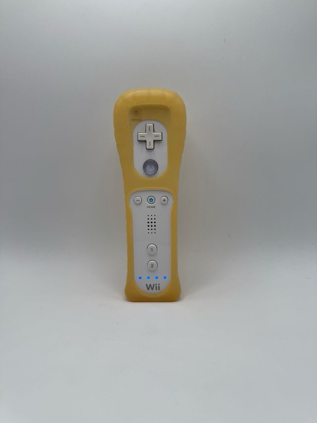 Mando de Nintendo Wii con funda de silicona