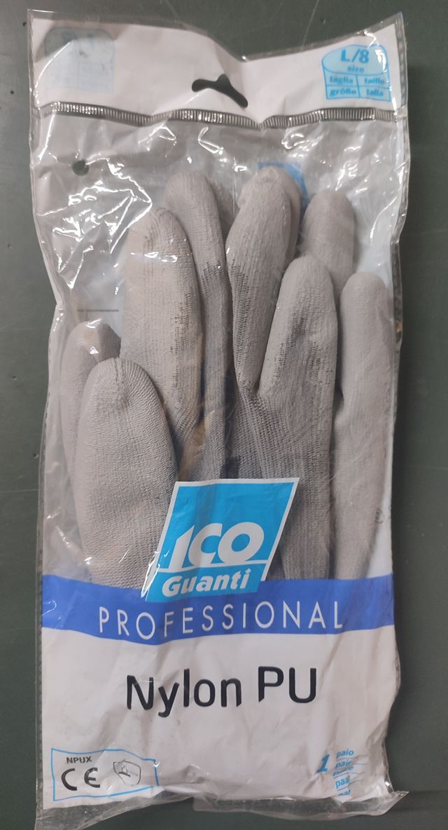 Lotto guanti ICO Professional in gomma naturale
