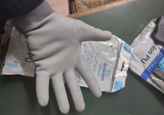 Lotto guanti ICO Professional in gomma naturale