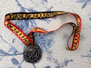 Medalla finisher Cuna Legión Ceuta 2025
