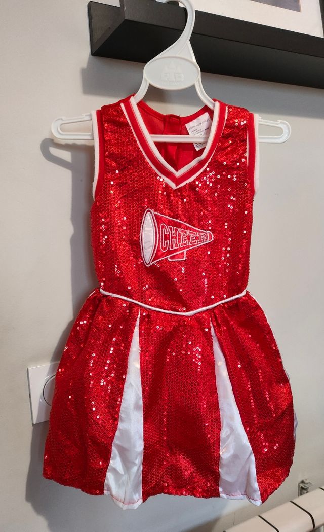 Disfraz animadora 2-4 años