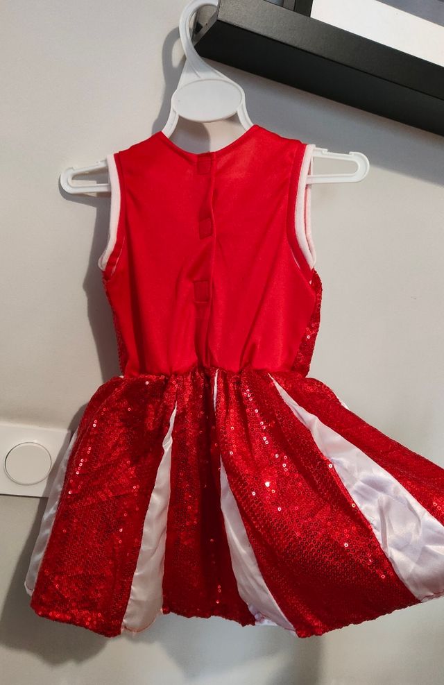 Disfraz animadora 2-4 años