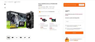 Gaming Geforce RTX 2060 6GB GDDR6