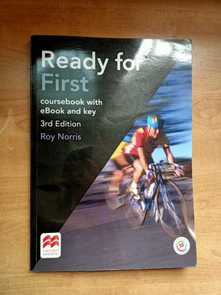 Libro de inglés "Ready for first"