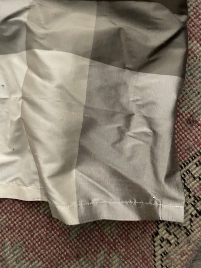 Cortinas cuadros seda 260x260