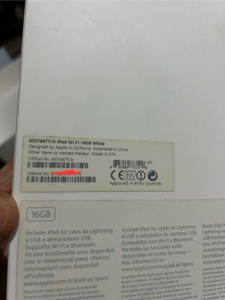 IPAD AIR 16GB  LEER BIEN