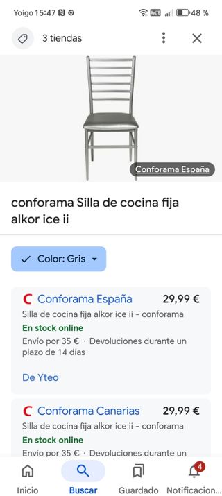 Masa y 2 sillas