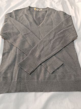 Jersey cuello pico vintage 