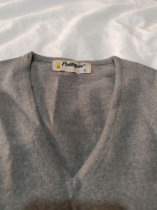 Jersey cuello pico vintage 