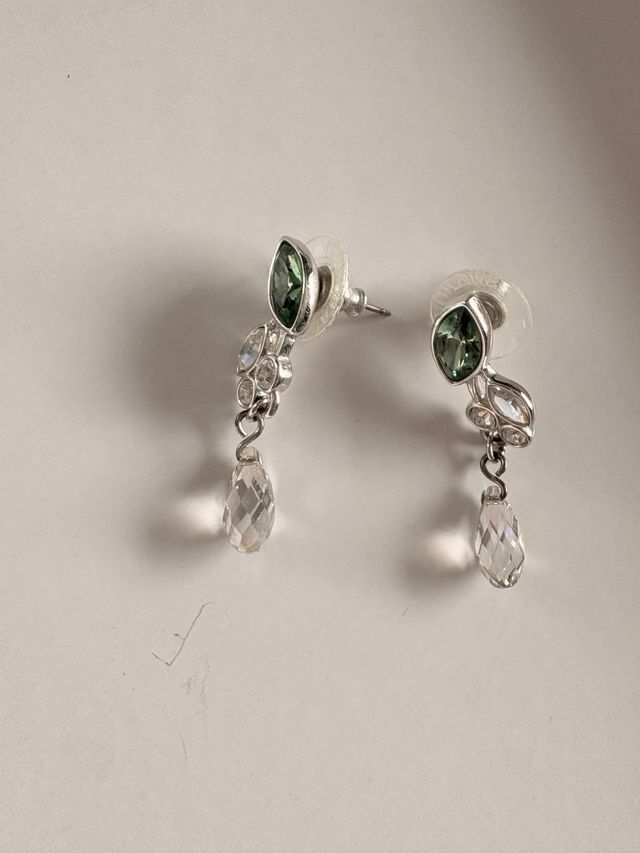 Pendientes Swarovski colgante 