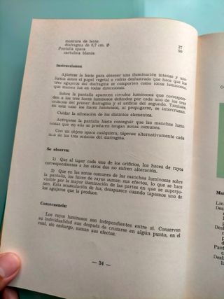 Manual de experiencias de Óptica