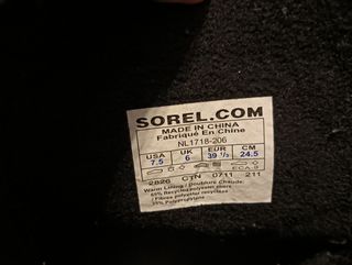 Botas Sorel talla 39