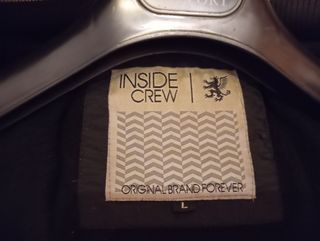 Anorak negro talla L