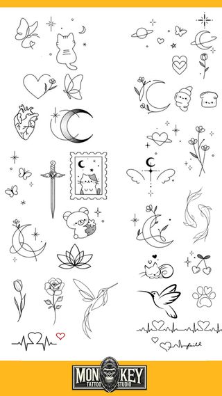 Tatuajes tattoo mini tattoos