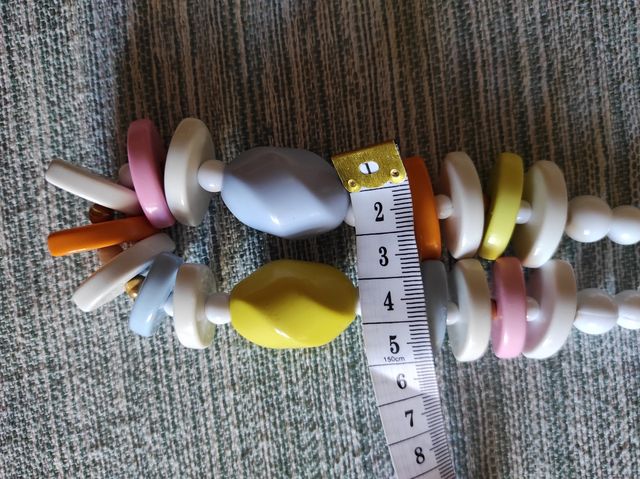 Collar colores pastel vintage