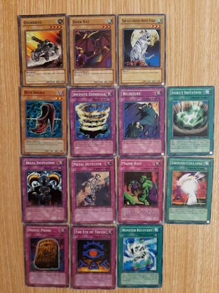 Pacchetto carte Yu Gi Oh prima edizione -English-
