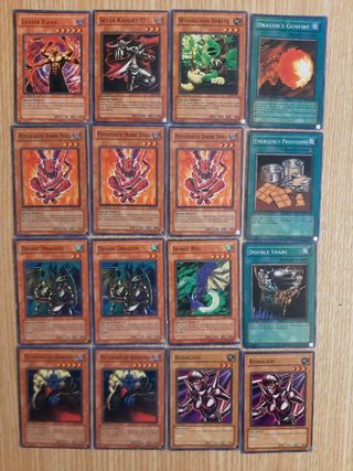 Pacchetto carte Yu Gi Oh prima edizione -English-
