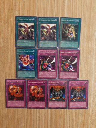 Pacchetto carte Yu Gi Oh prima edizione -English-