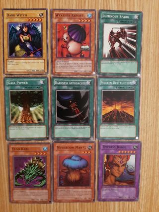 Pacchetto carte Yu Gi Oh prima edizione -English-