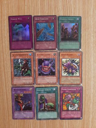 Pacchetto carte Yu Gi Oh prima edizione -English-