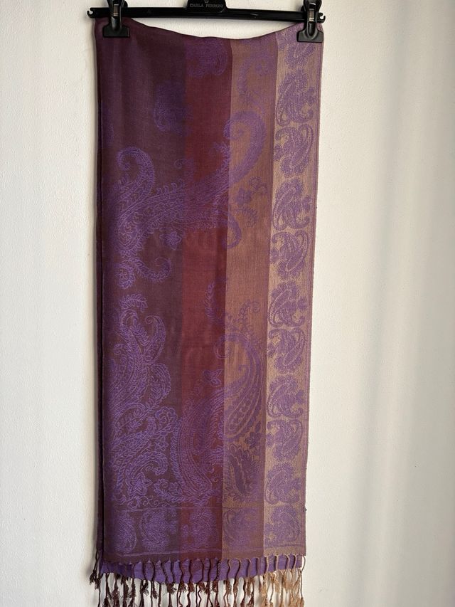 Stola donna in misto lanacotone