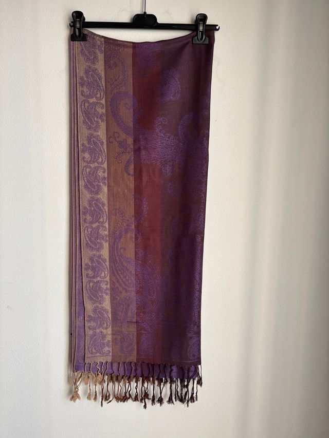 Stola donna in misto lanacotone