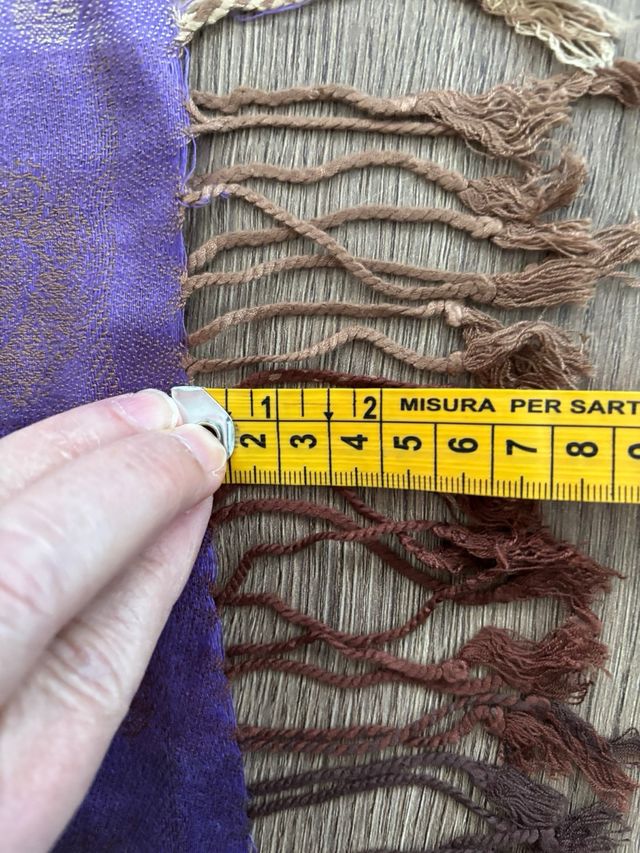 Stola donna in misto lanacotone