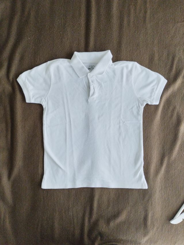Polo blanco marca UNIT KIDS