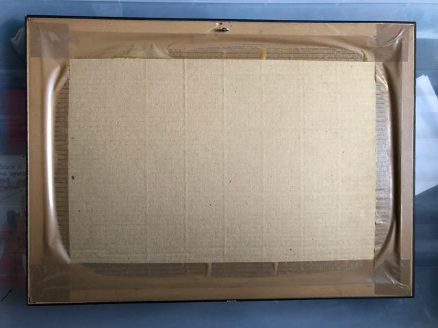 Colección 7 marcos madera y grabados País Vasco