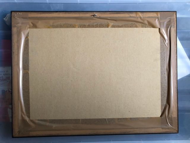 Colección 7 marcos madera y grabados País Vasco