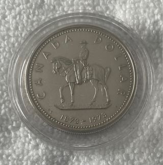 Moneda de Plata de 1 Dollar Canadá