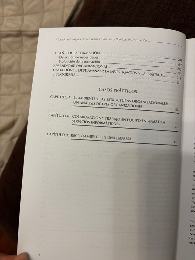 Gestion de RRHH y politicas de formacion