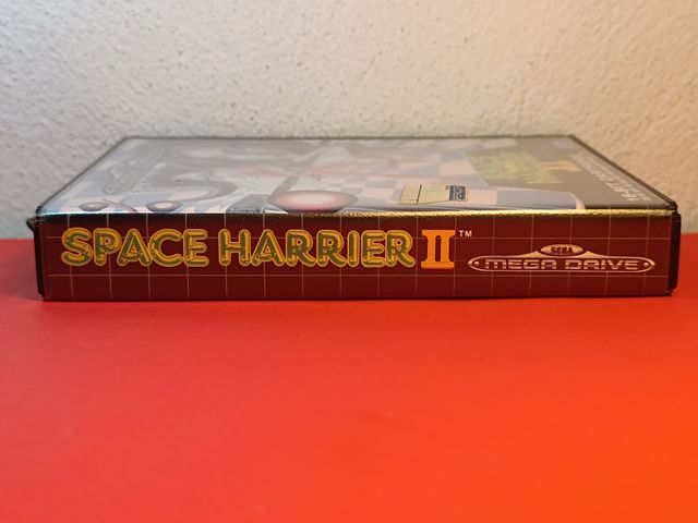 Juego Space Harrier II Mega Drive+ poster Mega
