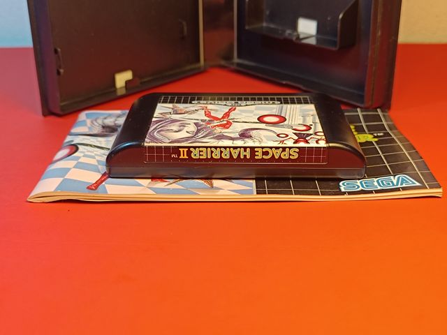 Juego Space Harrier II Mega Drive+ poster Mega