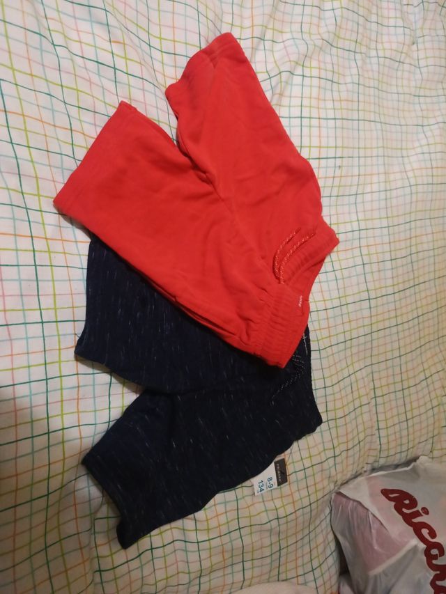 2 bermudas pantalones cortos niño