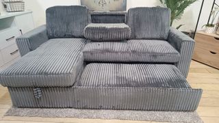 SOFA CAMA LUKE TERCIOPELO O TELA