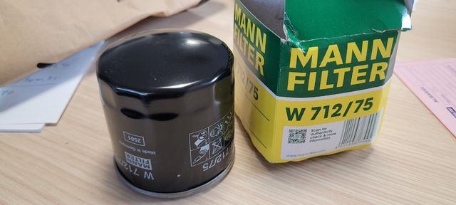 Filtro aceite MANN W712-75
