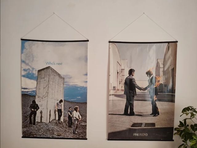 2 colgadores de póster 91x61