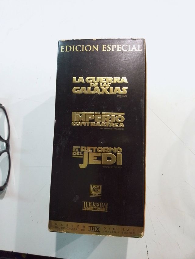 VHS STARS WARS TRILOGIA