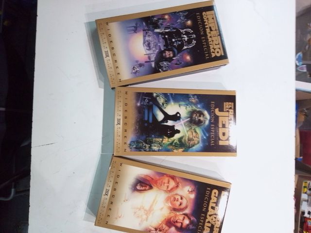 VHS STARS WARS TRILOGIA