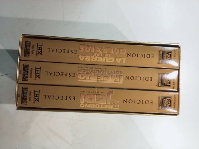 VHS STARS WARS TRILOGIA