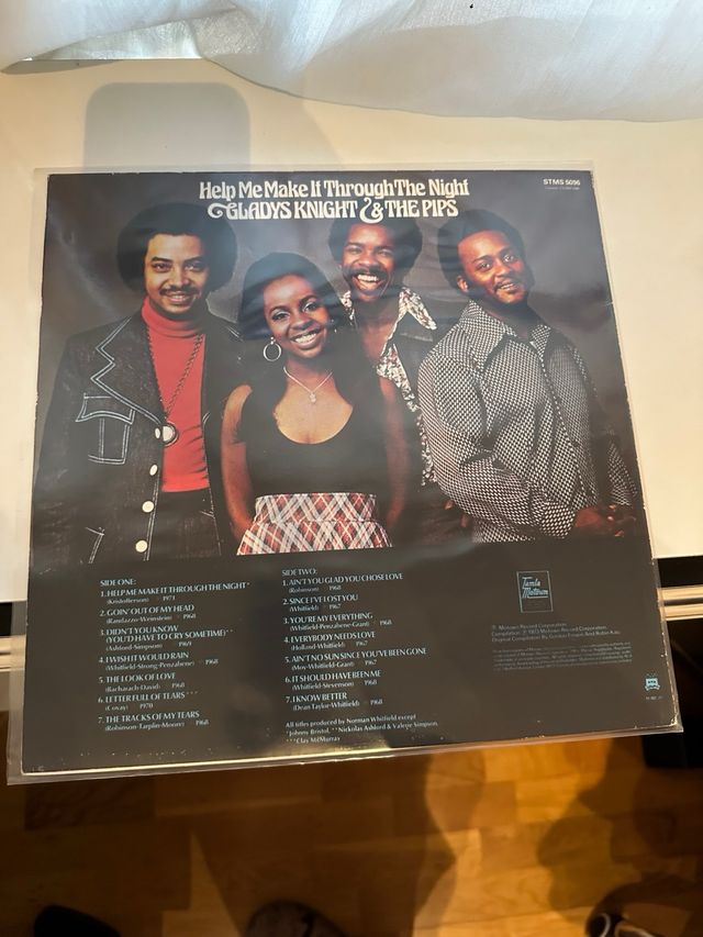 Disco vinilo glady knight and the pips
