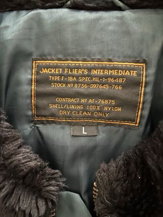 Cazadora chaqueta Bomber. 