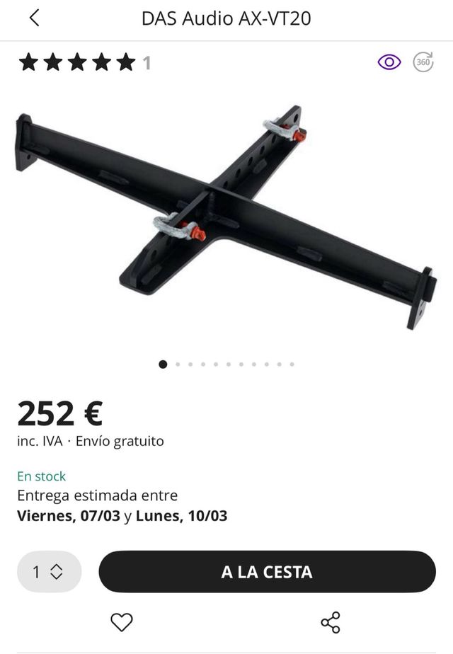 altavoces array Das Vantec 20a