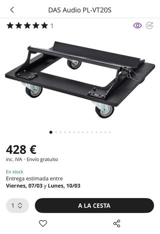 altavoces array Das Vantec 20a