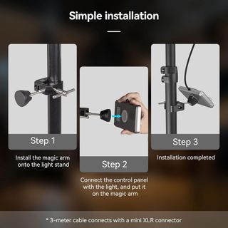 SMALLRIG Panel de Control para Luz de Video