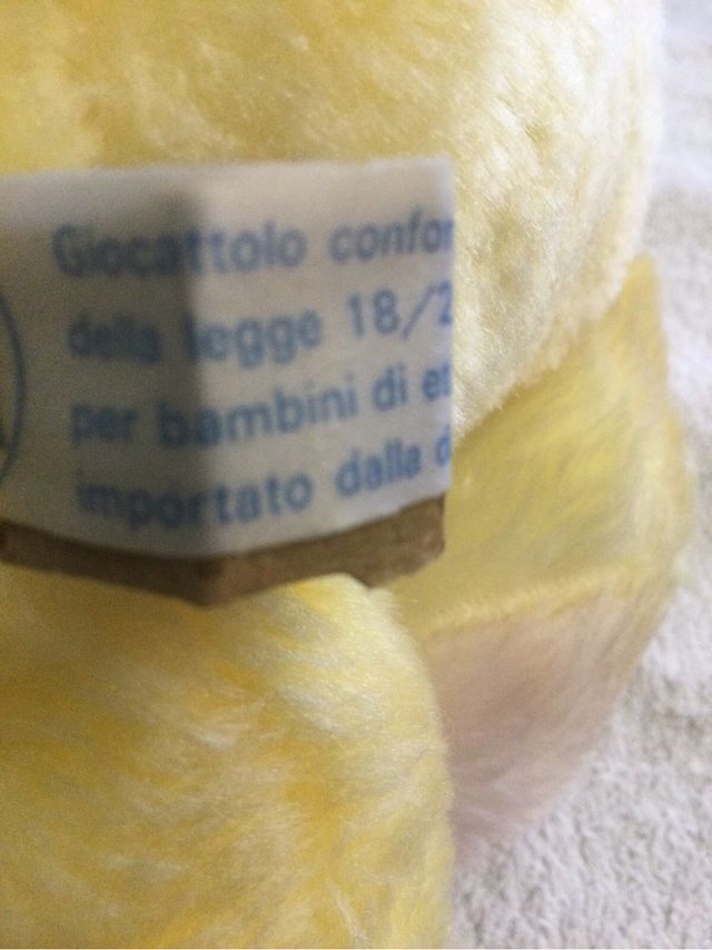 Peluche VintageConiglietto anni 70  Color